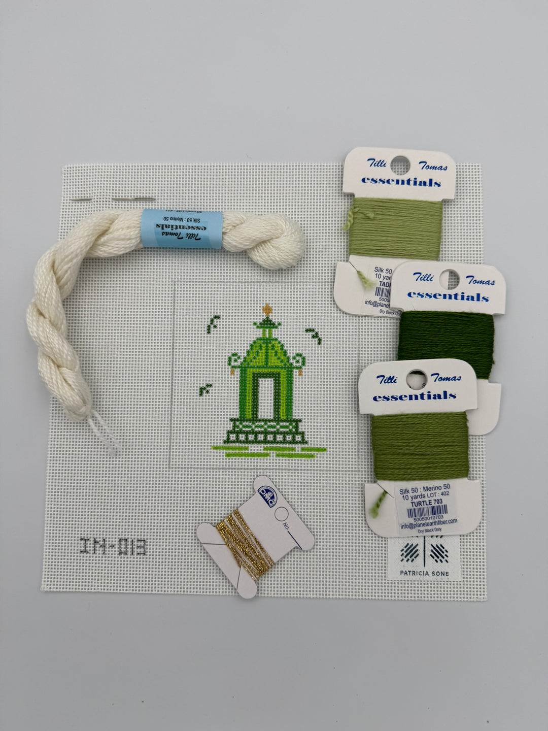 green pagoda IN-013 with threads