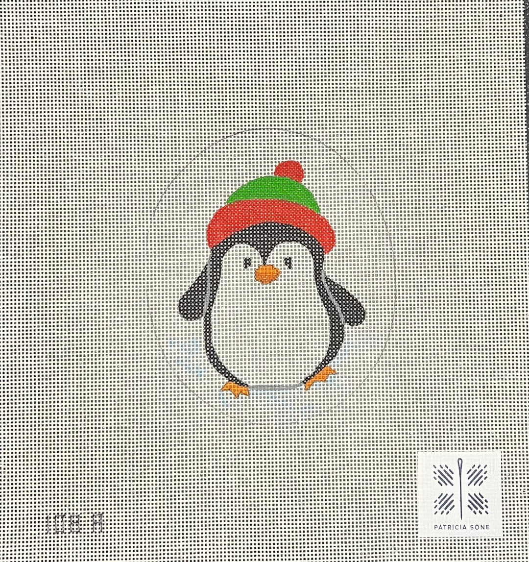 Needlepoint Canvas-108-A Penguin