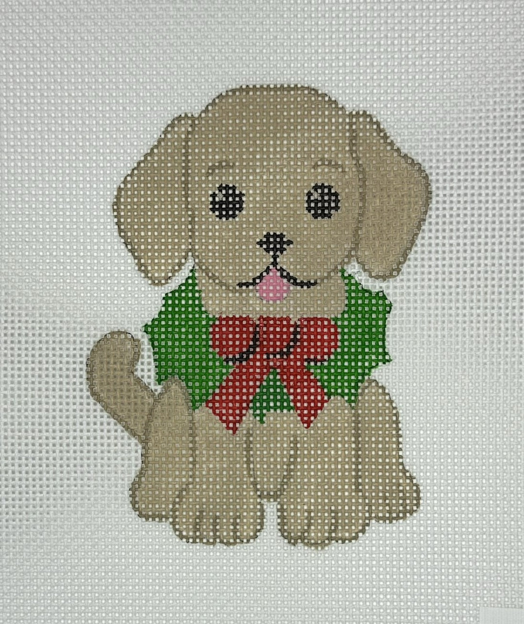 Needlepoint Canvas-108-J Puppy