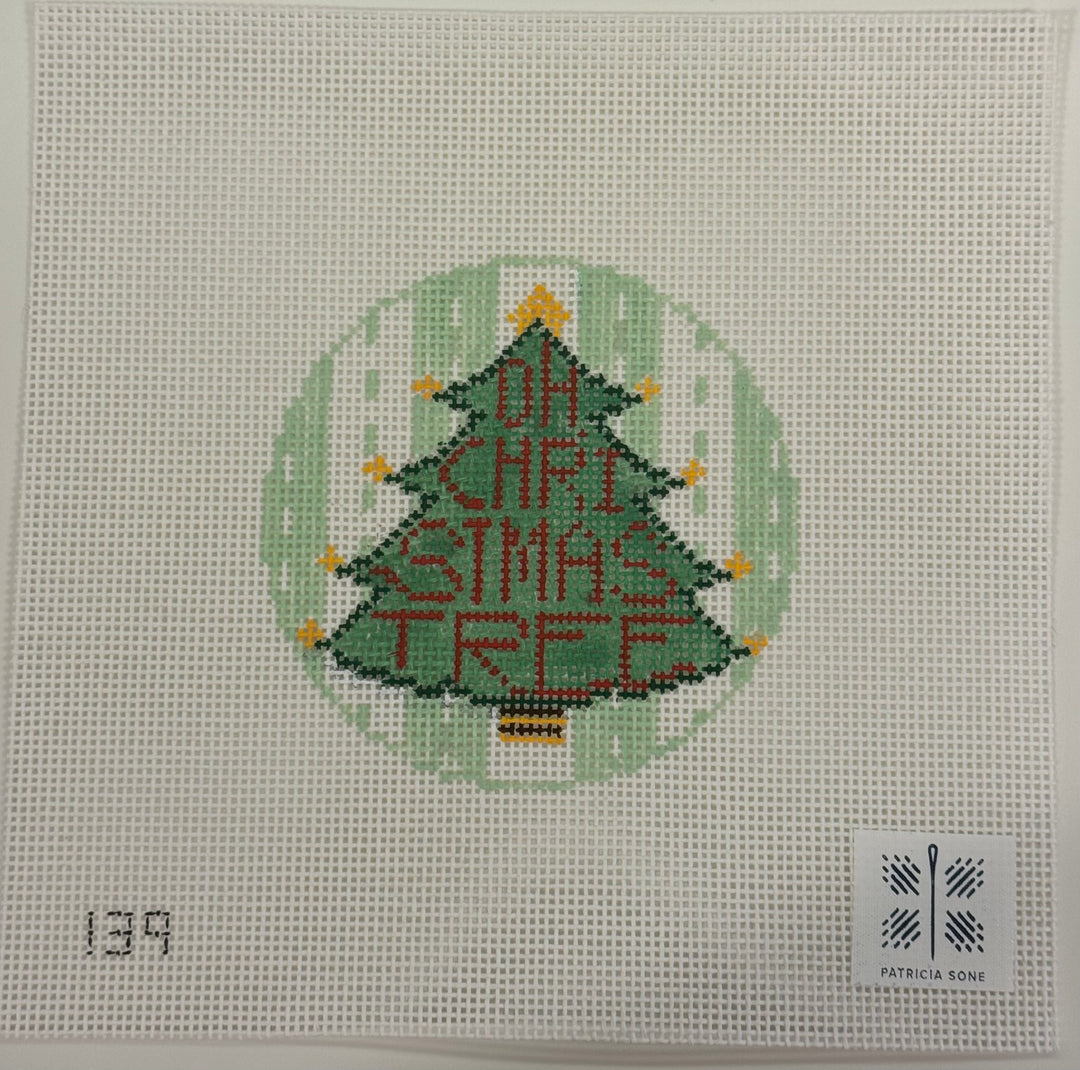 Needlepoint Canvas-O Christmas Tree