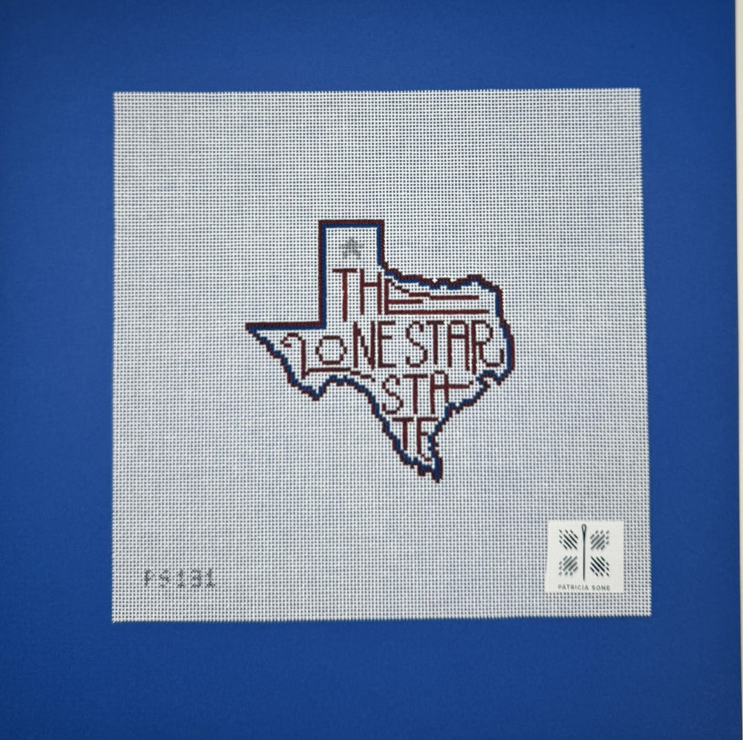 Needlepoint Canvas-131 Lone Star State