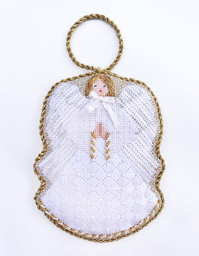 Needlepoint Canvas-AN-02 angel of prayer