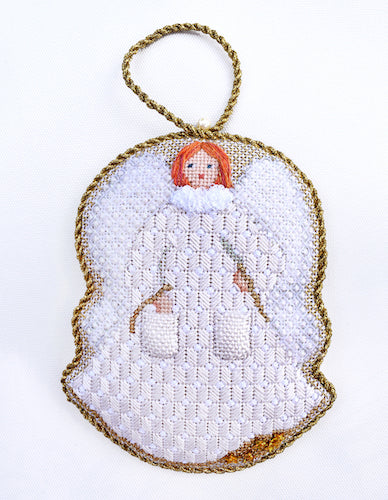 Needlepoint Canvas-AN-05 Angel with Attitude