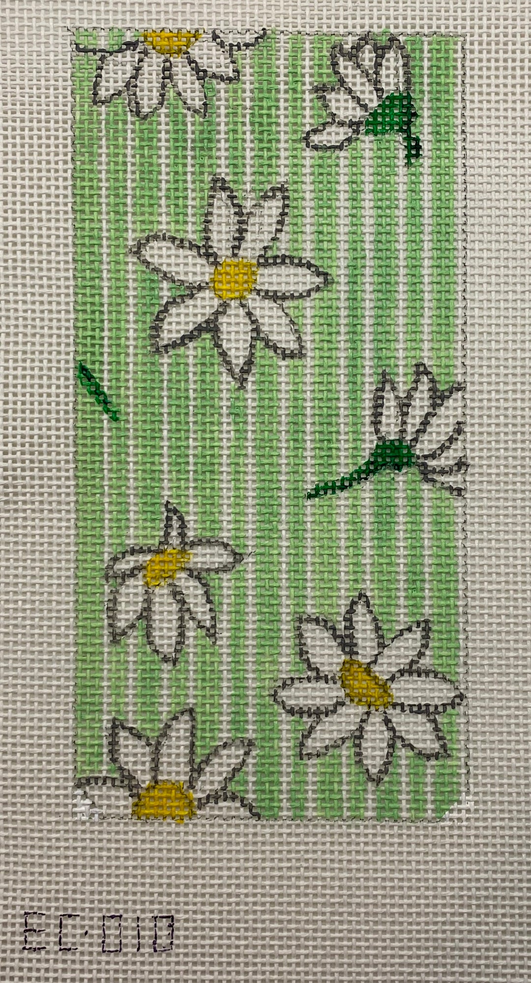 Needlepoint Canvas-EC-010 Daisies