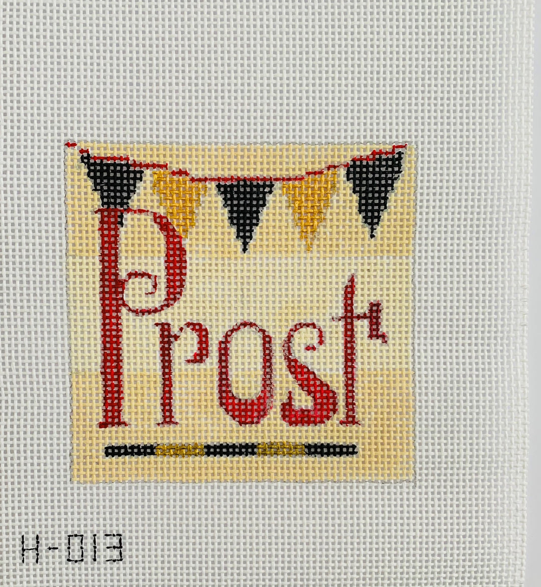 Needlepoint Canvas-H-013 Prost