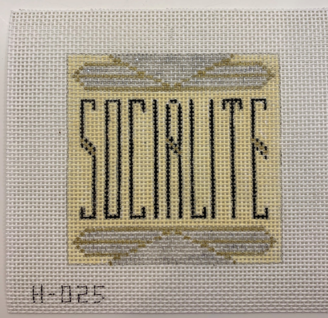 Needlepoint Canvas-H-025 Socialite