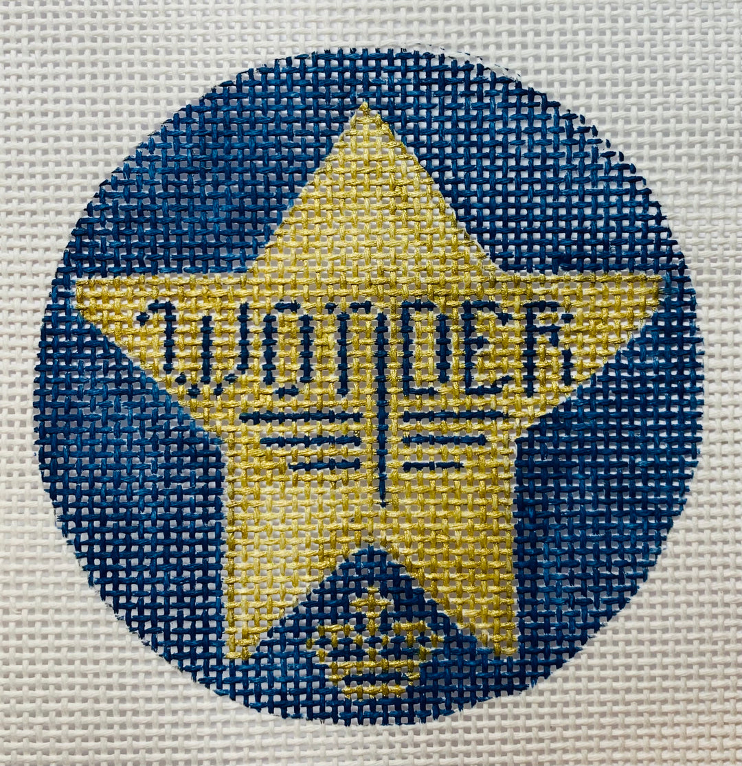 Needlepoint Canvas-HC-205 Star of Wonder