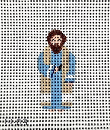 Needlepoint Canvas-N-03 Nativity Joseph