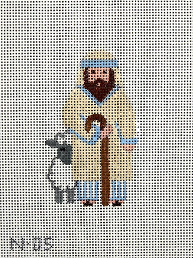 Needlepoint Canvas-N-05 Nativity Shepherd