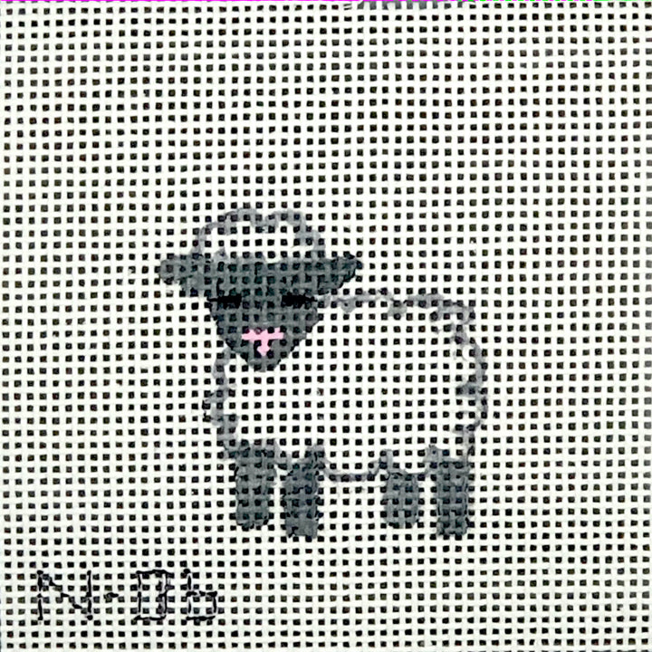 Needlepoint Canvas-N-06 Nativity Sheep