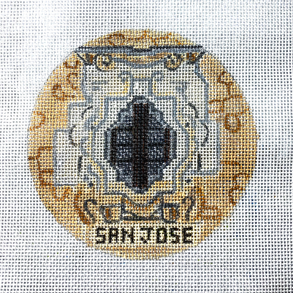 Needlepoint Canvas-TX-24-San Jose Mission